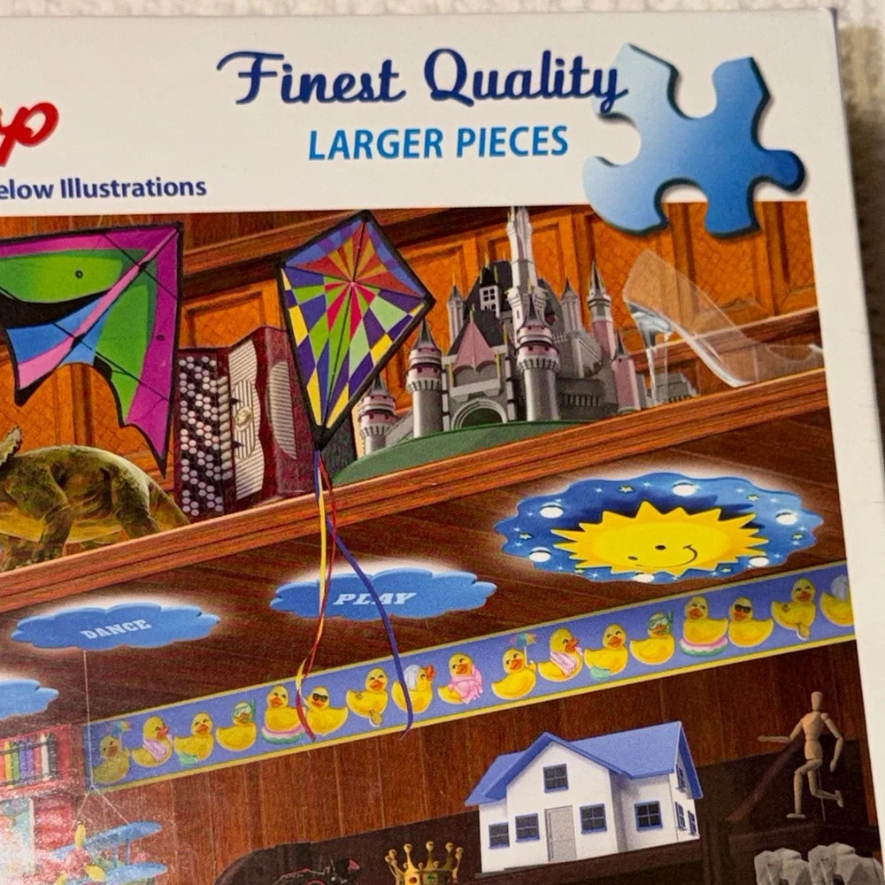 White Mountain “Toy Shop”‎ Colorful Puzzle NEW
